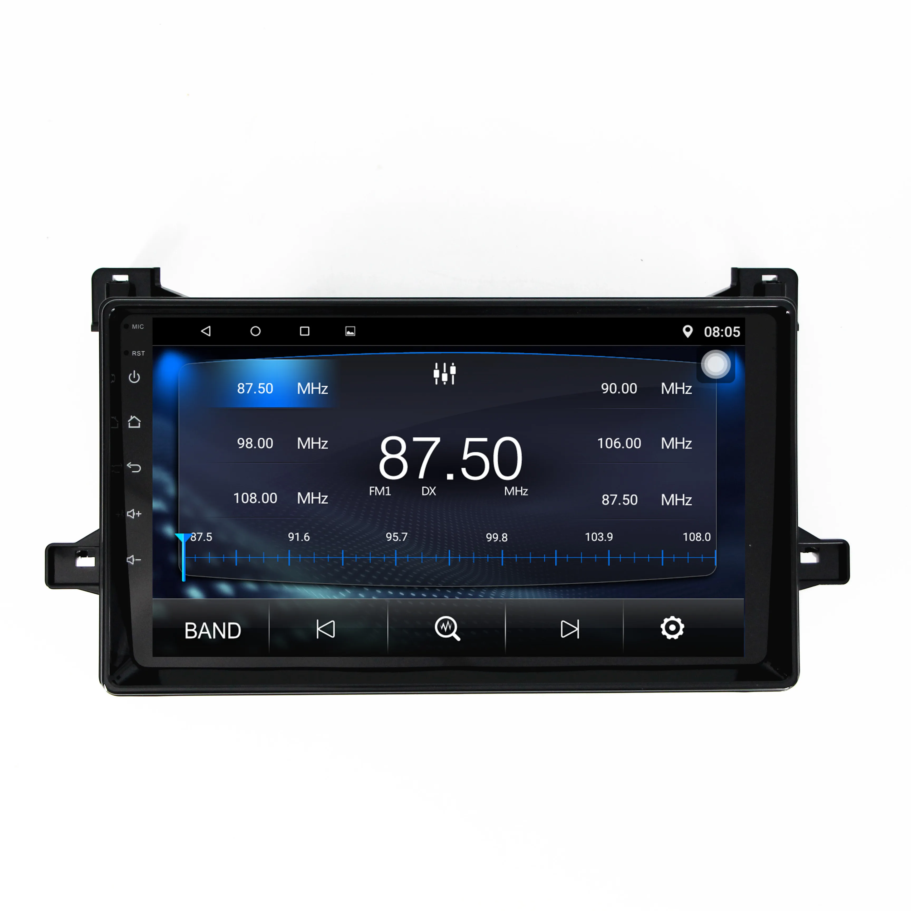 Best 2din Car Android8.1 stereo Autoradio For Toyota Pruis 2016 Quade-core RAM2G+ROM32G with BT WIFI Mirrorlink gps navigation player 2