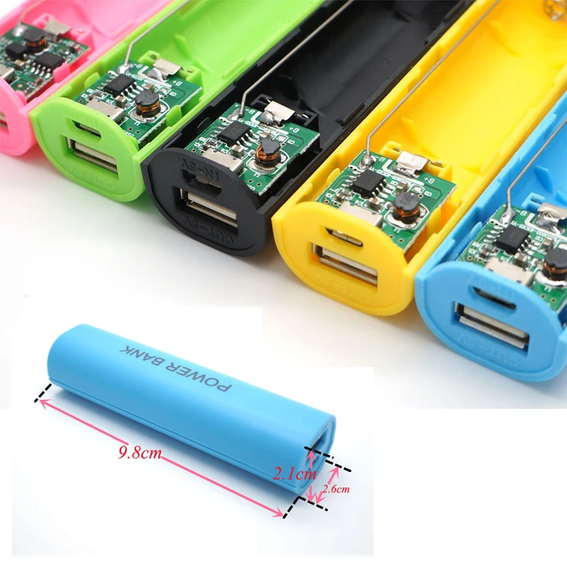 Buy Colorful universal Portable USB 1X 18650 Battery