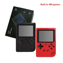 Портативный мини портативный игровой плеер встроенный 400 игр 3,0 дюймов цветной ЖК-экран портативная игровая консоль для детей Подарки