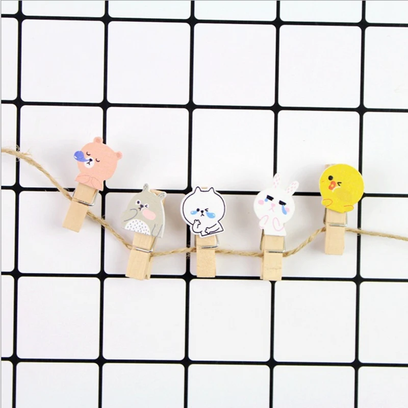 10 шт./партия, деревянный зажим для сна, Kawaii, сделай сам, украшения, клипсы, фото, ремесло, украшения, зажимы, прищепка от солнца
