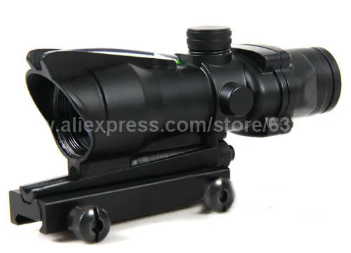Горячая продажа продукта Тактический ACOG Стиль зеленая точка прицел w/зеленое