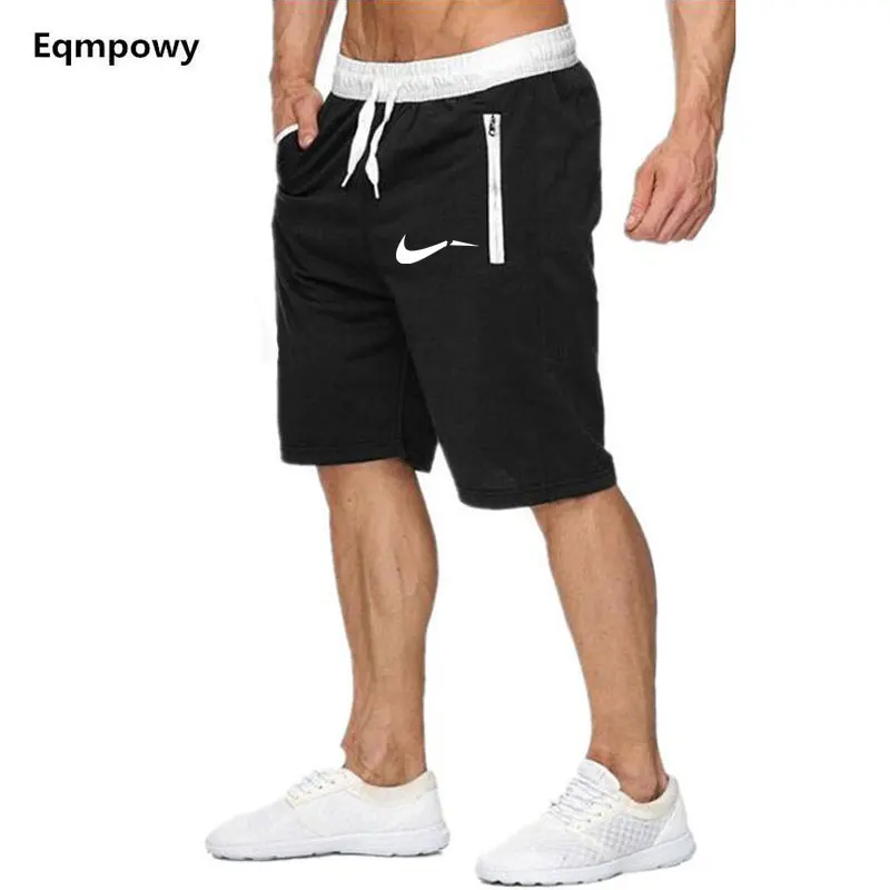 2019 летние мужские повседневные шорты с принтом разбитого цвета, прямые шорты для бега, модные тренировочные брюки, мужские шорты-бермуды