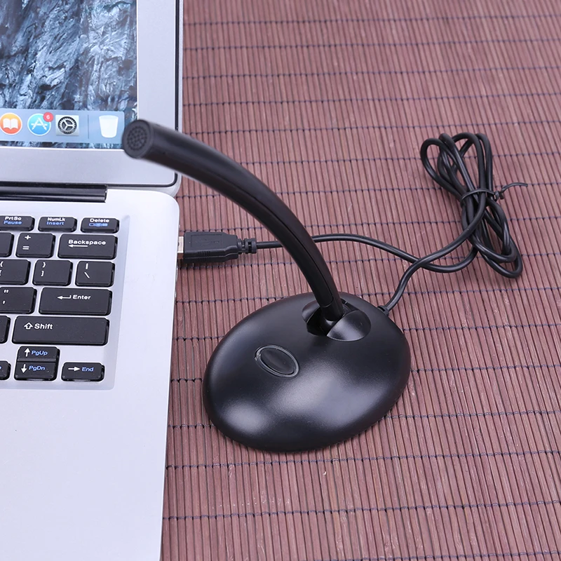 Студия речи USB микрофон настольный с шумоподавлением портативный стенд для ПК