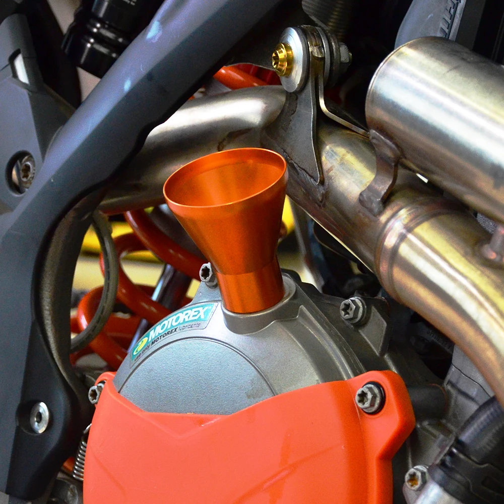 Алюминиевая фуражка для заправки маслом KTM EXC SXF SX XC XCF EXCF XCFW 65 85 125 200 250 300 350 400 450 525 530