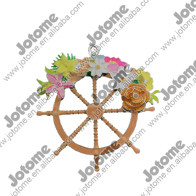 

Accept customized,New Design Enamel Anchor Charm Pendant