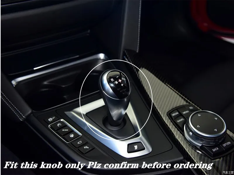 Реальные углеродное волокно чехол для рычага переключения передач BMW M2 F87 M3 F80 M4 F82