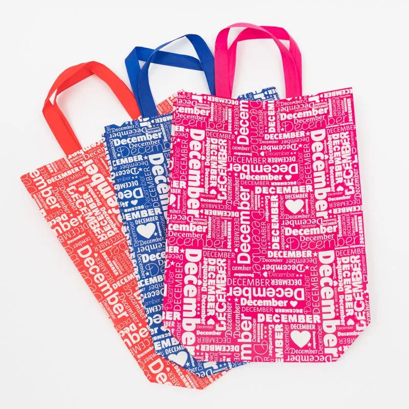 

New Fashion Shopping Bag mother Pattern Ladies Non-woven Film Stereo Bag Style Diverse Environmentally Friendly Materials