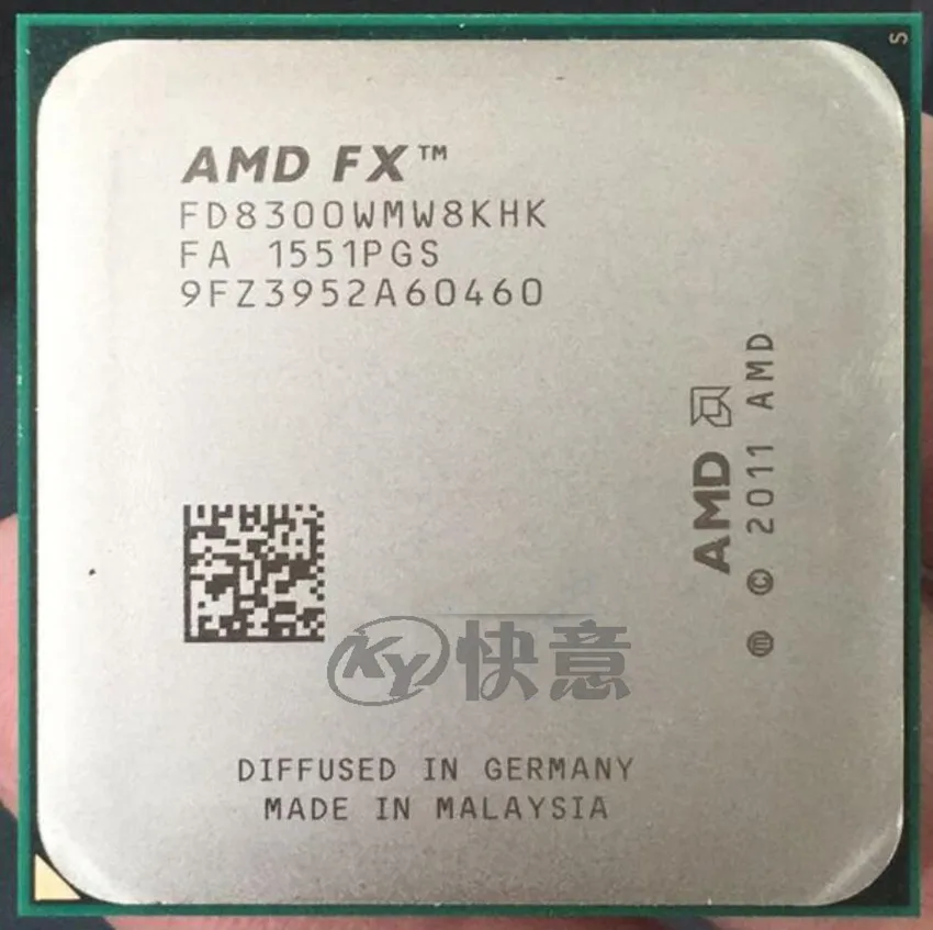 AMD FX серии FX-8300 AMD FX 8300 Octa Core AM3+ Процессор сильнее, чем FX8300 FX 8300 работает должным образом настольный процессор