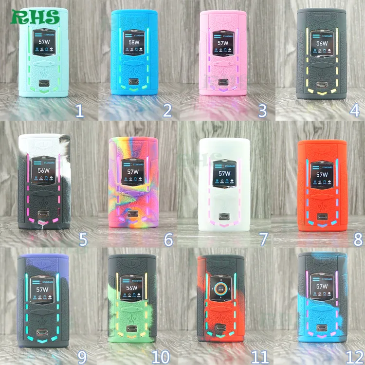 RHS поступление силиконовый защитный чехол рукав для Voopoo X-217 13 красочный выбор комплект