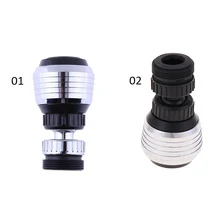 Kitchen 360 Degrees Rotary Faucet Filter Bubbler Splash Proof Water-saving Tap Kitchen Faucet Accessories