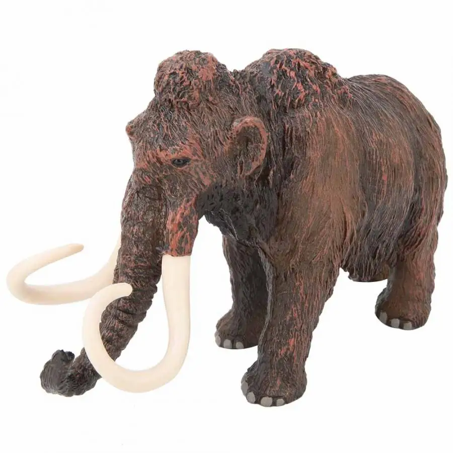 Фигурка мамонта, слон, дикие животные, игрушки для моделирования, искусственное животное, модель слона, игрушки для детей, развивающие игрушки