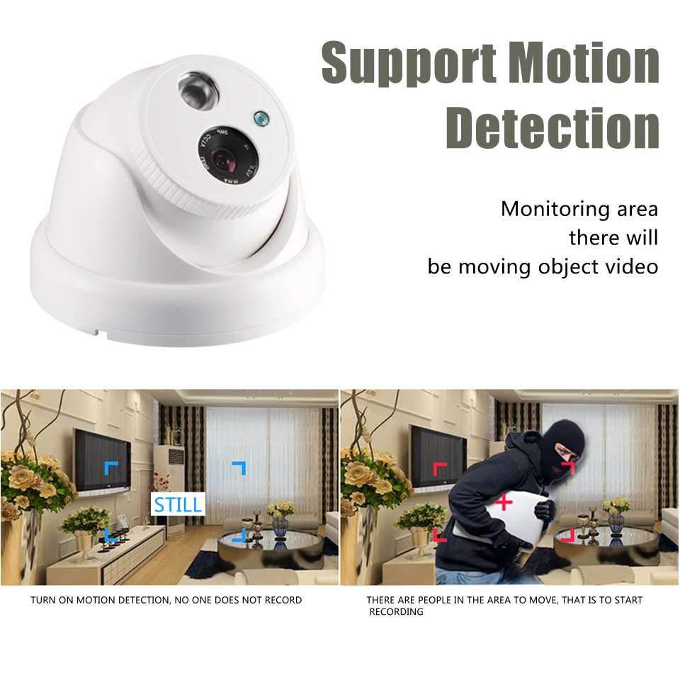 IP камера BESDER HD 720P 960P 1080P 12 в пост. Тока 48 В|security ip|night vision cctvip cam |