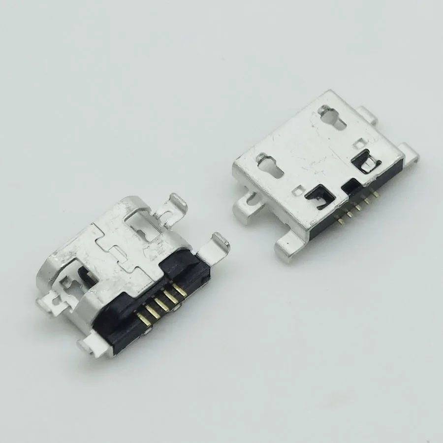 10 шт./лот для Huawei Y300 Y220-T10 Y220T C8812 U960S Micro USB коннектор 5 контактов usb-порт зарядки