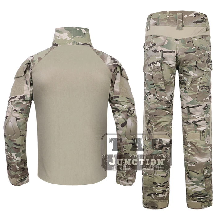 Emerson G2 Combat Shirt /& Pants w// Elbow /& Knee Pads Tactical BDU Uniform Set