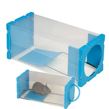 

Fast Catch Bait Hamster Mouse Trap Non Poison ABS Plastic Smart Mouse Live Traps Rat Trap Small Animal Live Cage