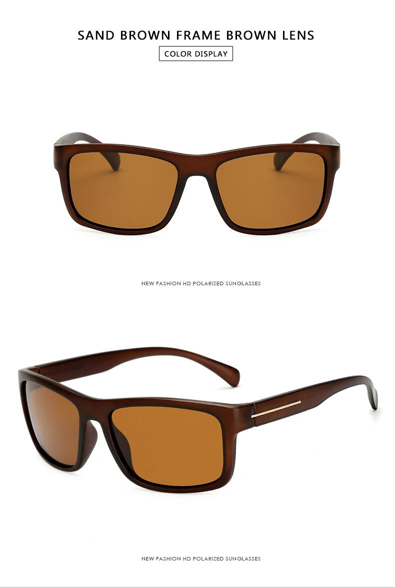 Длинные Хранитель поляризованных солнцезащитных очков для мужские безопасности водителя очки квадратный мужской женский UV400 очки