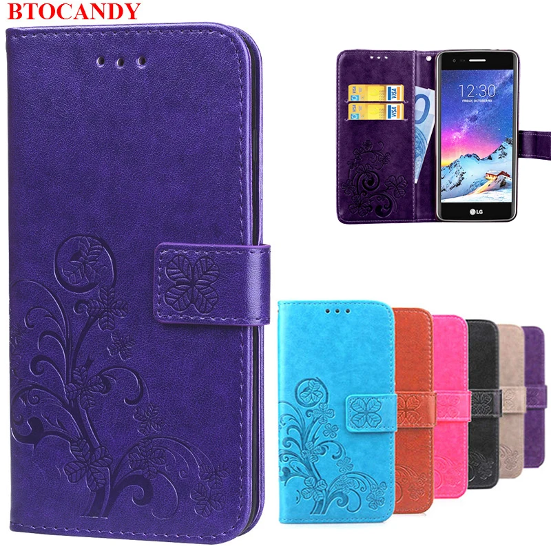 

Leather Case For Funda LG K8 2017 case For etui coque LG K8 2017 X240 Wallet Flip Cover Stand Phone Cases For LG K8 2017 X240