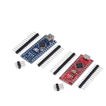 

1pcs/lot Nano 3.0 controller compatible ATMEGA328P-AU/ATMEGA168P-AU nano CH340 USB driver NO CABLE MINI USB/MICRO USB