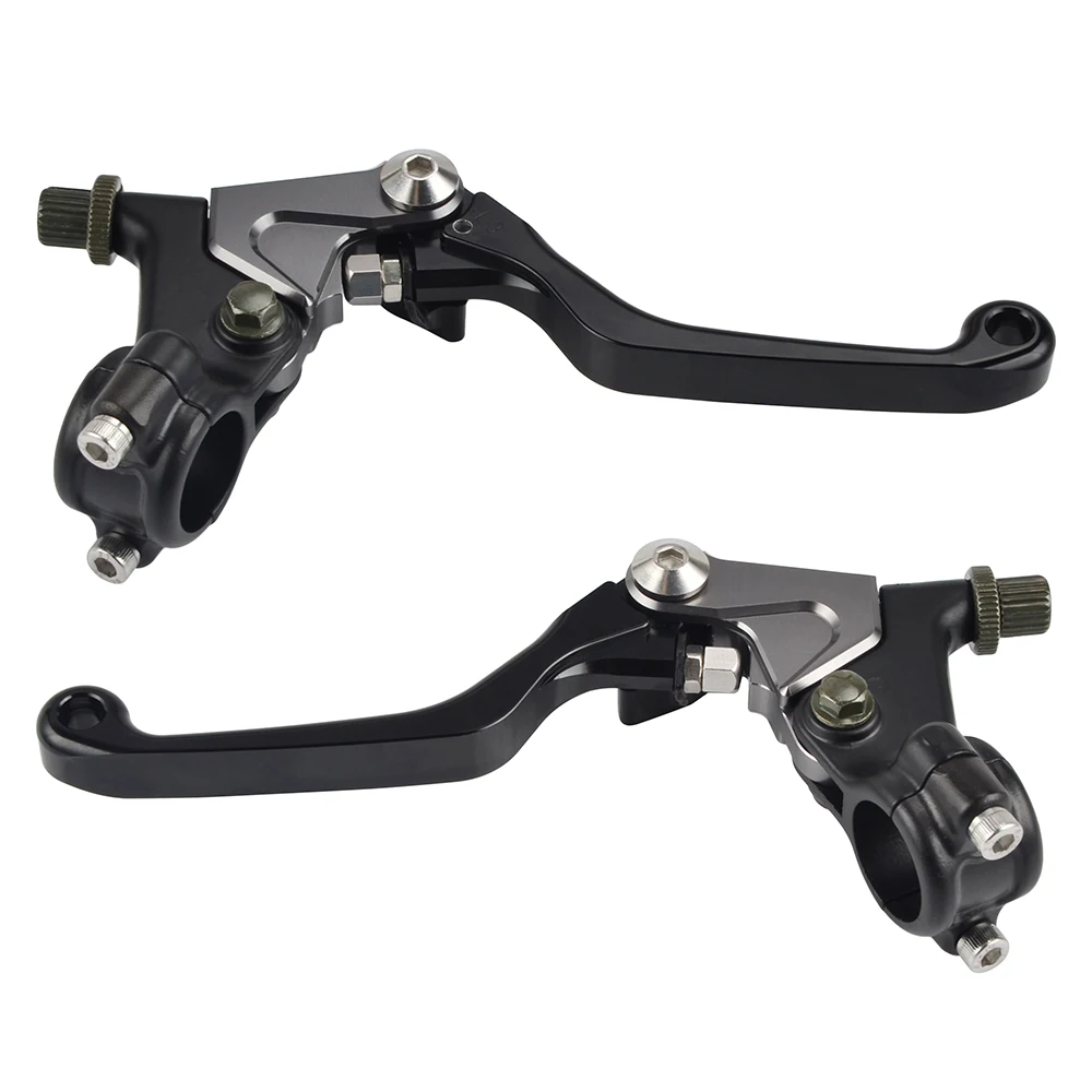 Short Brake Clutch Levers For Suzuki DR100 125 200 250 370 400 500 DS100 125 250 50 PE175 250 400 TS90/100 Honcho Etc Dirt Bikes