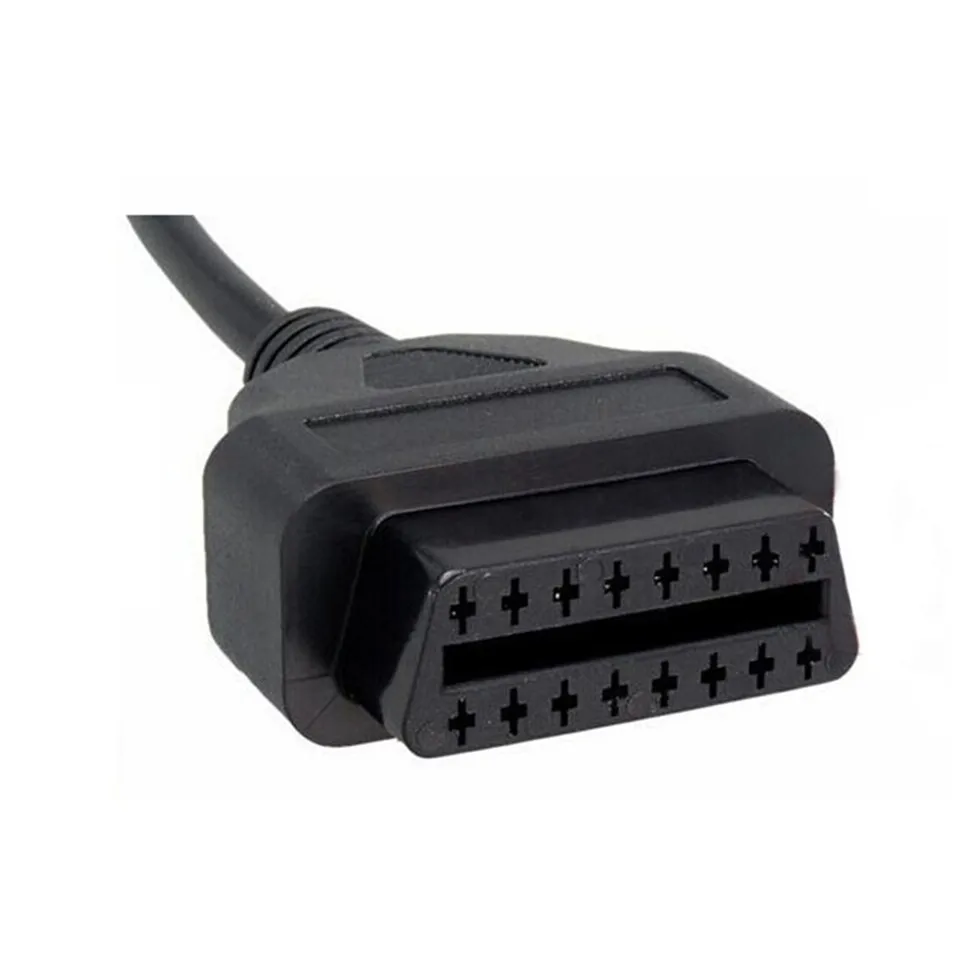 10 шт./лот для Mercedes BENZ Sprinter 14pin к OBD2 16pin DLC разъем 14PIN to OBD OBDII 16 pin адаптер Кабели