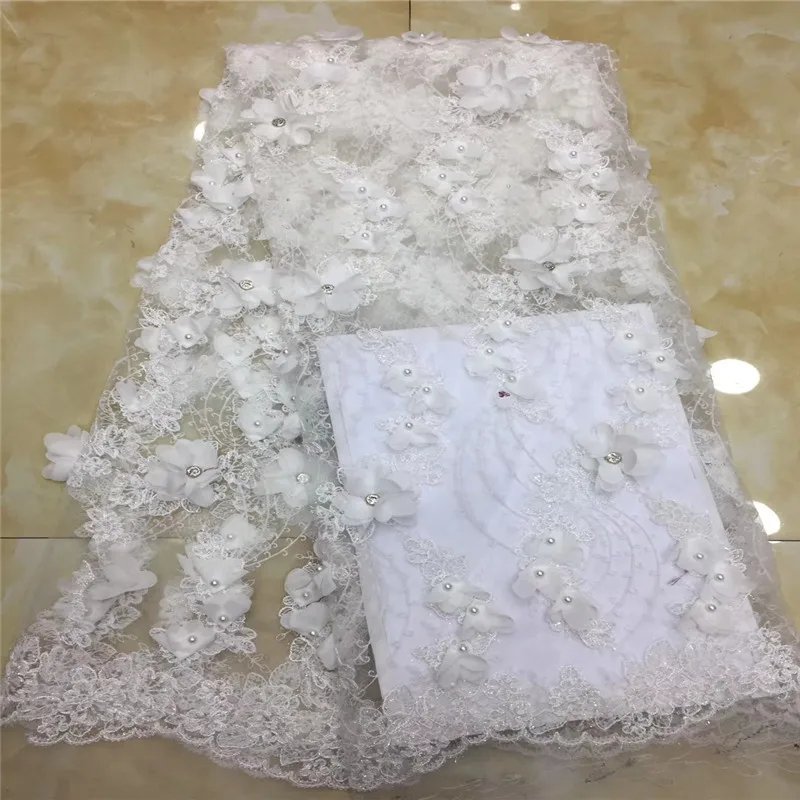 

Madison French Net Lace Fabric 2019 Latest African Lace Fabric With Embroidery Mesh Tulle Lace Fabric High Quality Nigerian Lace