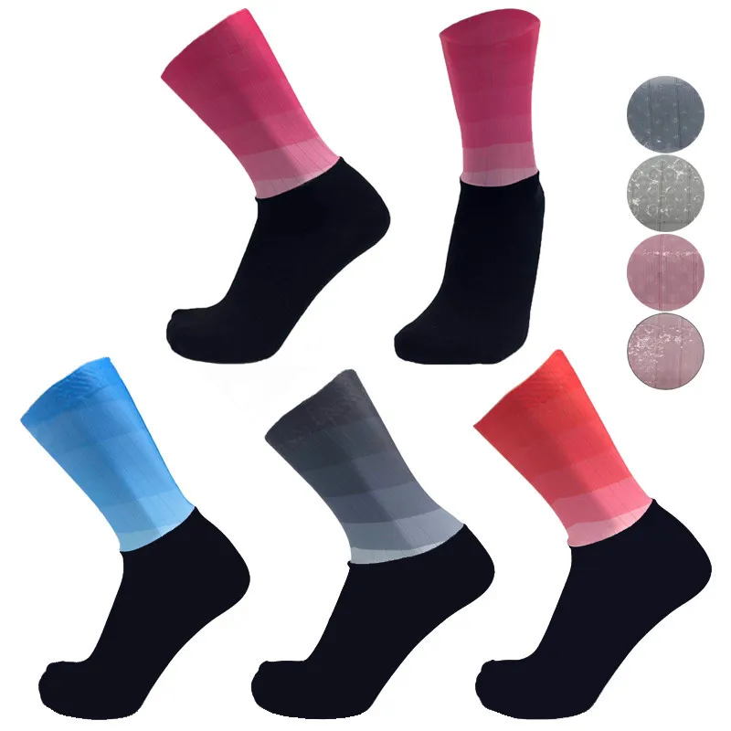 

Unisex Professional Brand Sports Socks Hiking Bicycle Breathable Socks Outdoor Sports Racing Cycling Socks Compression Meterial