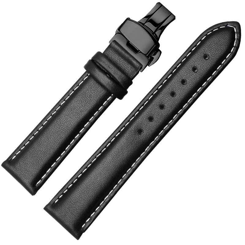 Кожаный ремешок для часов TISSOT или CASIO новый высококачественный 18 мм 19 20 21 22 23