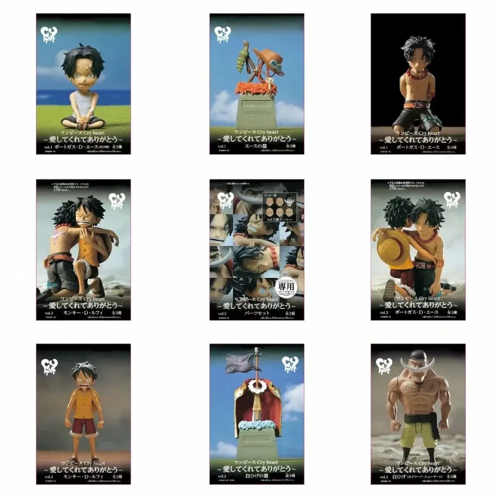 Anime One Piece Child Luffy Death Of Ace Edward Whitebeard Newgate Tomb Pvc Action Figure Collectible Model Kids Toys Doll Action Figures Aliexpress