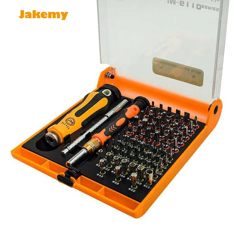 Koop Thuis reparatie Magnetische Schroevendraaier Set JM 6110 trox hex bit kit voor mobiele telefoon computer pc Fiets wasmachine fan reparatie