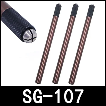 

Professional Tattoo Machine Permanent Makeup Machine for Eyebrow 10pcs Needle Blade Manual Microblading Pen for Women's Beauty