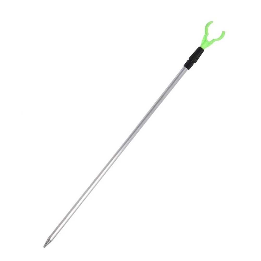 

Fishing Holder 1M Adjustable Aluminium Fishing Rod Pole Rack V Holder Bracket Support Stand