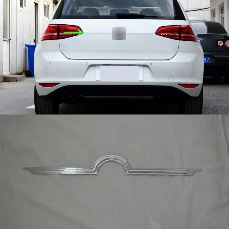 

OUBOLUN ABS exterior car parts Car body kits rear trunk streamer For VOLKS-WAGEN 2014 Golf 7