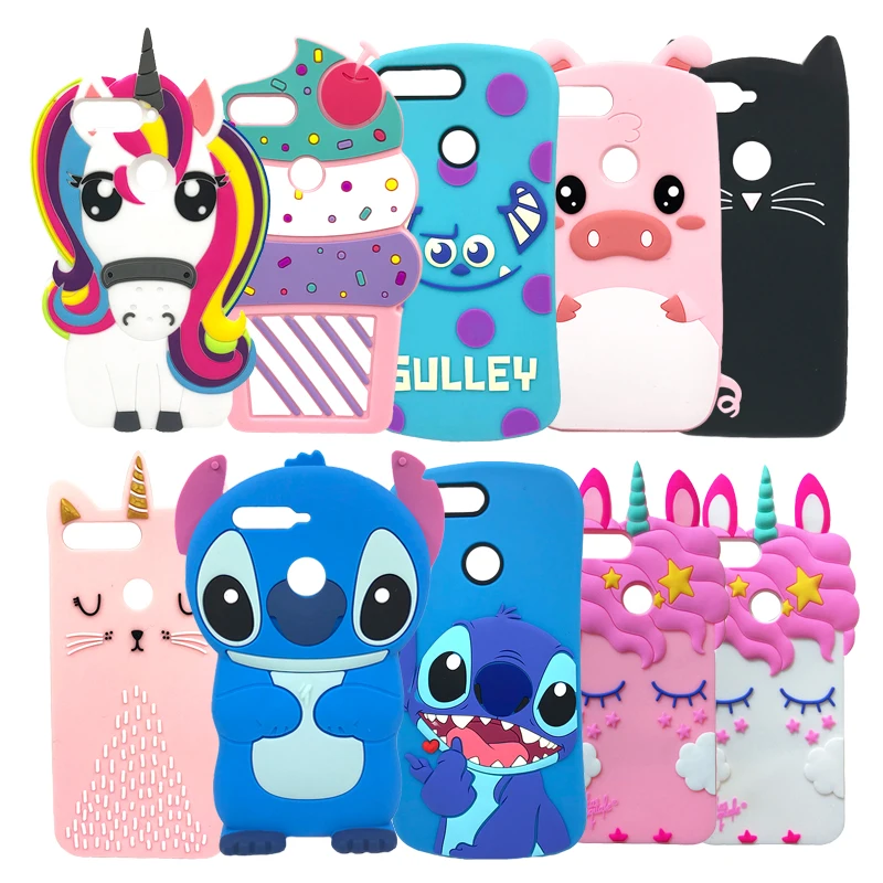 

For Huawei Honor 7A Pro Case 3D Cartoon Phone Case Cover For Coque Huawei Y6 Prime 2018 Cute Silicone Cover For Huawei Y 6 2018