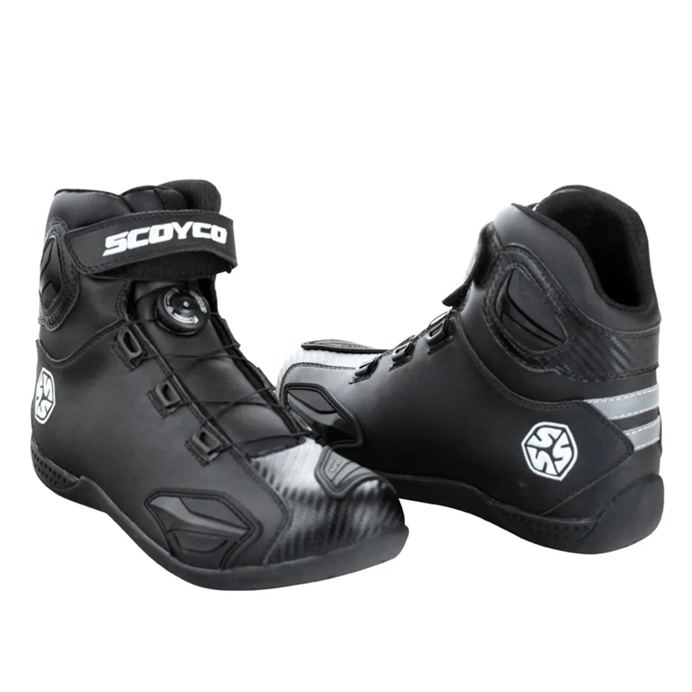 Городские мотоботы botas мото Ciclista Stivali Мотокросс Bottes MBT010A для мужчин женщин дорога