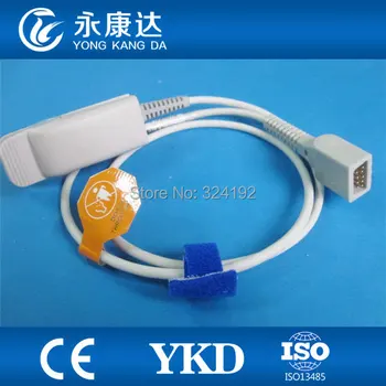 

Datex AS/3 Adult Finger Clip Spo2 sensor need Extension Cable 1m