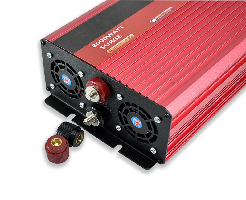 4000 W 50 HZ Портативный транспортных средств внедорожные Мощность инвертор DC12V для AC220V USB Выход