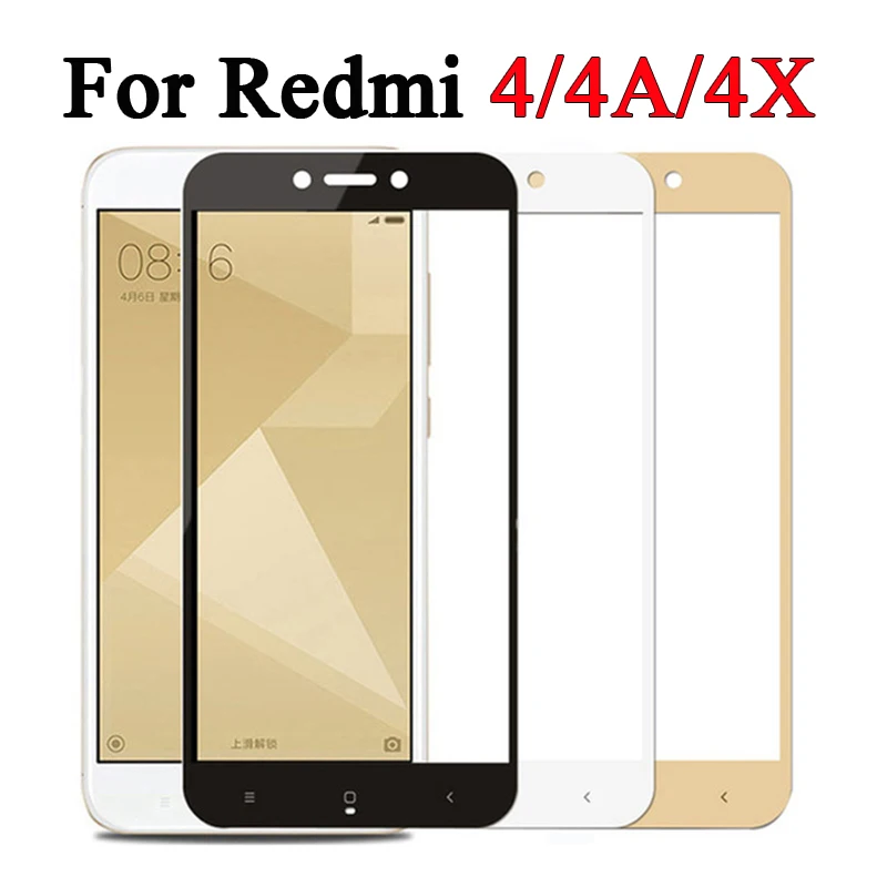 Защитное стекло для xiaomi redmi 4x4 x 4a a ksiomi redmi4 закаленное xaomi Защитная пленка экрана