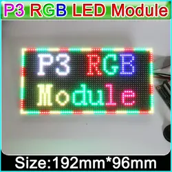 P3 закрытый полноцветный светодиодный дисплей модуль 64*32 Пиксели, SMD RGB P3 Светодиодные панели 1/16 сканирования Высокая обновления, p4 p5 p6 P10