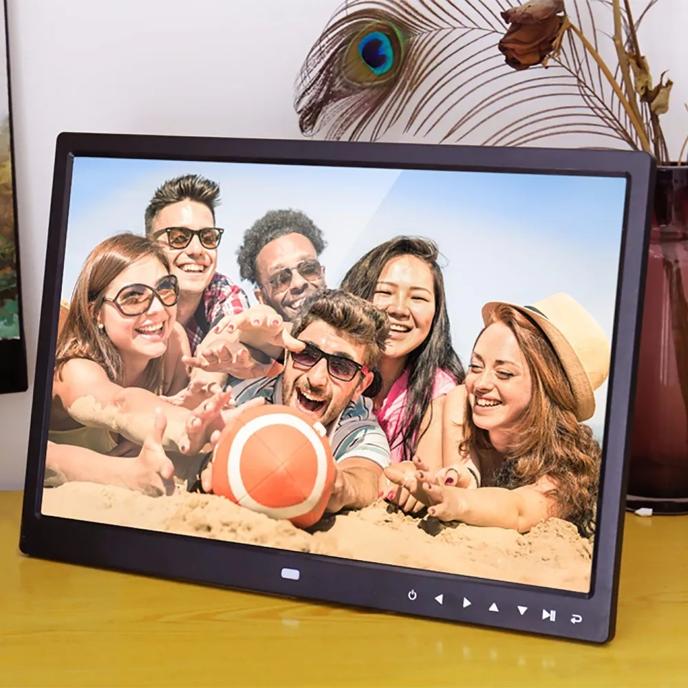 

FS5 American Standard 15-Inch Photo Frame with Multimedia Playback Contemporary Design With Touch Button sep27