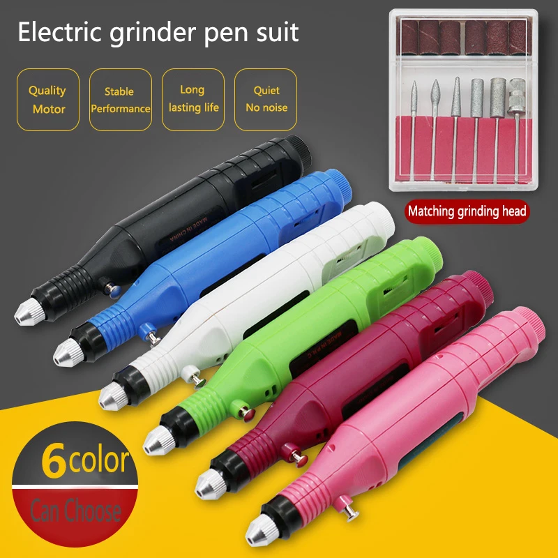 Multifunction 100V 240V Mini Electric Grinder Engraving Pen DIY