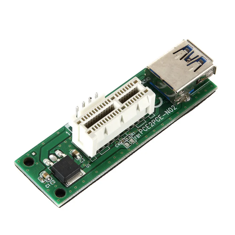 Мини PCI E Express расширение 1X переходная карта питания USB 30 см удлинитель кабеля 4 Pin