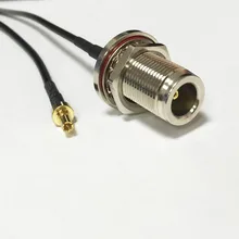 N гнездо Гайка разъем Переключатель CRC9 штекер разъем RG174 20 см " адаптер