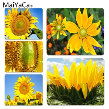 

MaiYaCa Yellow sunflower flower Durable Rubber Mouse Mat Pad Size for 25X29cm Gaming Mousepads
