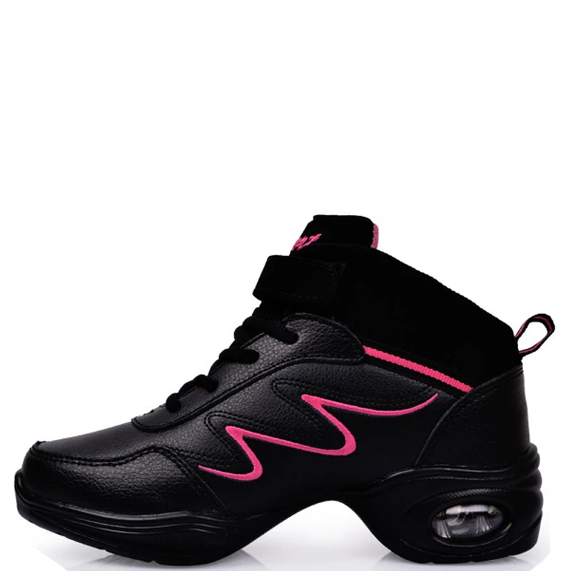 

Women's Latin Dance Shoes Red Gray Lightweight Ladies Design Sport Footwear Comfortable Women Athetic Sneakers