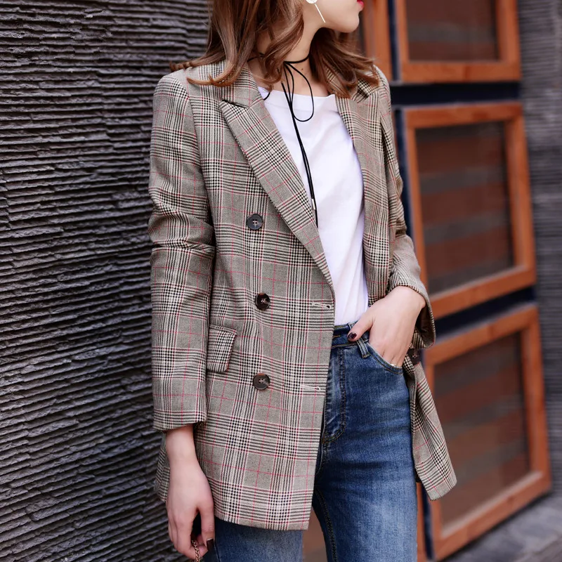 font b 2018 b font New Plaid font b Formal b font font b Suits