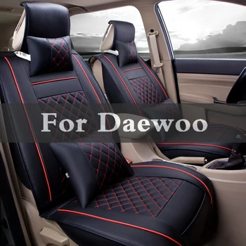 

Leather Auto Seat Covers Accessories Auto Sticker Car Styling For Daewoo Matiz Tosca Winstorm Nexia Sens Nubira
