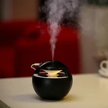 Nanum 450ML USB Desktop Mist Humidifiers Ultrasonic Aroma Essential Oil Diffuser With Night Light for Bedroom Office Car Yoga