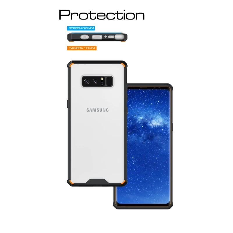 3 Armor TPU Case for samsung Note 8