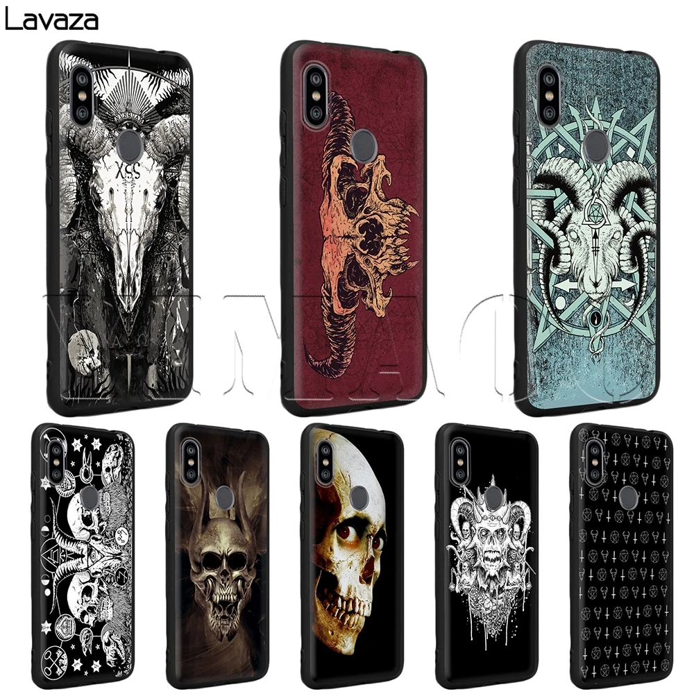 Lavaza Satanic Skull хит продаж чехол для Xiaomi Redmi Note 4A 4X 5 5A 6 6A 7 S2 Pro Go Prime Plus |