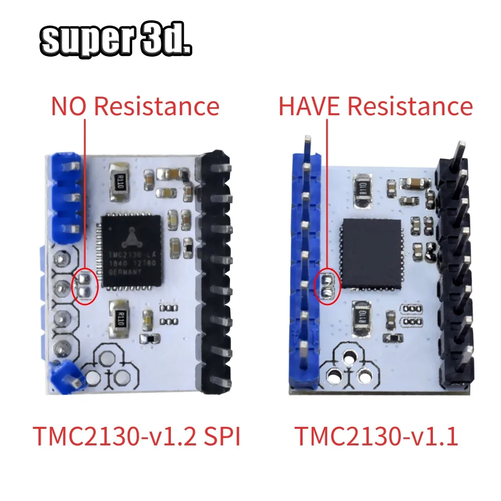 Шаговый двигатель TMC2130 V1.1 TMC2130V1.2 TMC2208 V1.2 бесшумный Отличная стабильность и защита